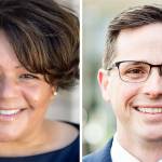 Cassandra Lopez-Shaw (left) and Robert Grant.