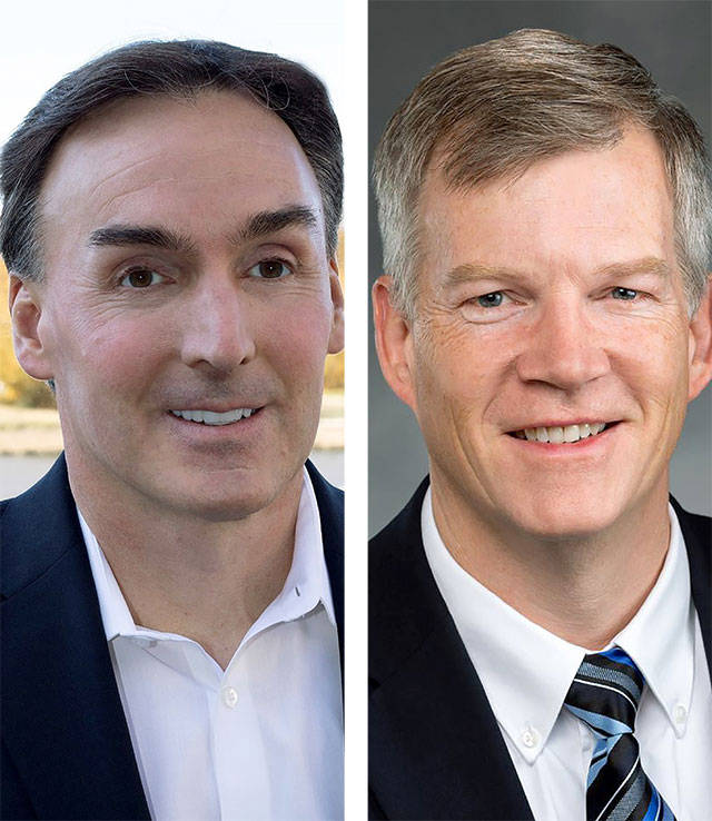 Bill Bruch (left ) and Dave Paul