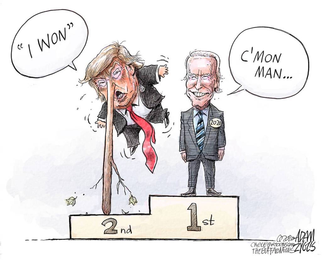 November 7, 2020: Election fraud