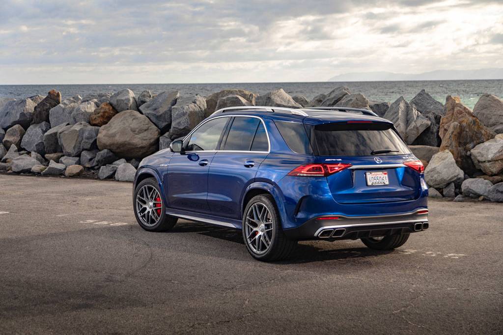 The 2021 Mercedes-AMG GLE 63 S SUV has roomy seating for up to five passengers. (Manufacturer photo)