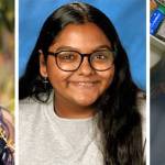 Caroline Sontra (left), Aashna Singh (center) and Jasmin Rivas-Pacheco. (Rotary Club of Everett)