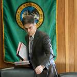 Steve Lerch, executive director of the Washington state Economic and Revenue Forecast Council, said the ongoing pandemic creates a lot of uncertainty. (AP Photo/Ted S. Warren, file)