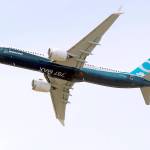 In this 2017 photo, a Boing 737 Max 9 airplane performs a demonstration flight at the Paris Air Show. Europes aviation regulator has published a proposed airworthiness directive that could see it clear the aircraft within weeks to resume flying after nearly two years and a pair of deadly crashes. (AP Photo/Michel Euler, file)