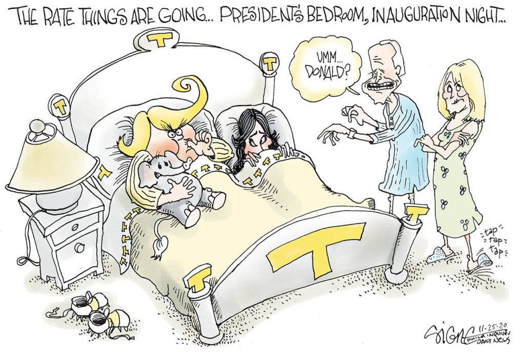 Signe cartoon
TOON25
Trump in bed