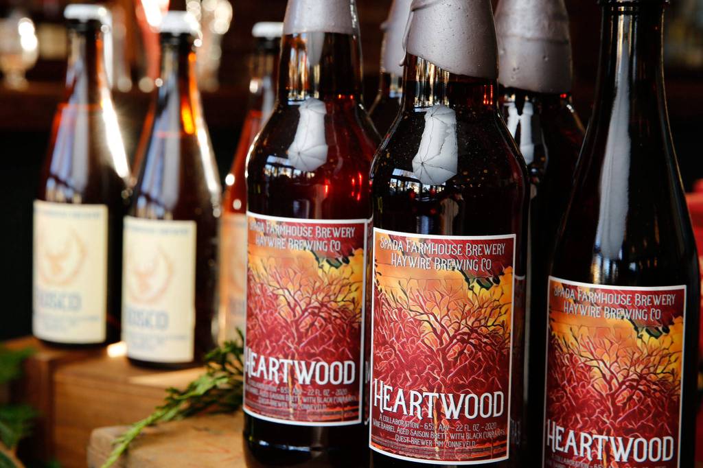 Spada is known for its sour and barrel-aged beers, but also plans to have more approachable ales like IPAs on tap. (Kevin Clark / The Herald)