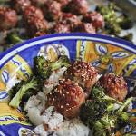 A sheetpan dinner of meatballs and broccoli comes together in short time, with no mess. (Gretchen McKay/Pittsburgh Post-Gazette/TNS)