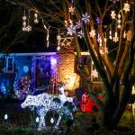 Brandi Smith says her family enjoys driving around to see the holiday lights, and she wants to share that tradition with the community. (Kevin Clark / The Herald)