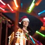 Before creating her Christmas map, Brandi Jean Smith of Arlington made a map of Halloween decorations and events. (Andy Bronson / The Herald)