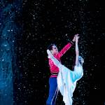 Mara Vinson plays Adult Clara and Jose Iglesias is the Nutcracker Prince in Olympic Ballet Theatres production of The Nutcracker last year. (Alante Photography)