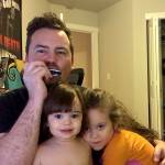 Steven Antonsen's daughters, Ruby, 1, and Adeline, 4, make cameo appearances in Colossal Boss' new music video "Jellybean." (A.K. Romero)