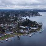 A view of the eastern area of Lake Stevens that includes the lakeshore and urban-growth area that is a part of a city annexation plan. (Olivia Vanni / The Herald)