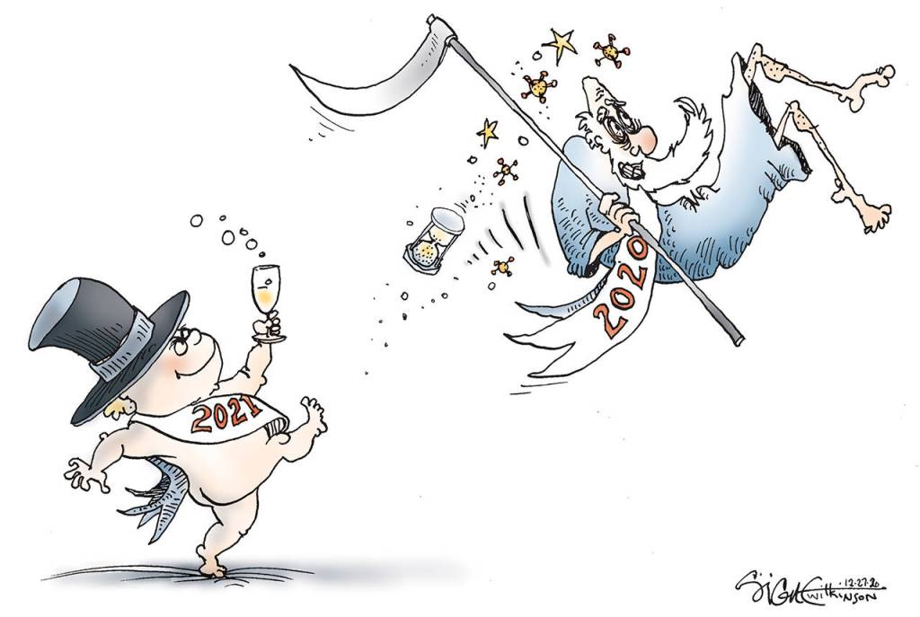 Signe cartoon
TOON27
Kicking out 2020