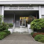 The National Archives in Seattle is home to about a million boxes of generally unique, original source documents and public records. (Alan Berner/The Seattle Times via AP)