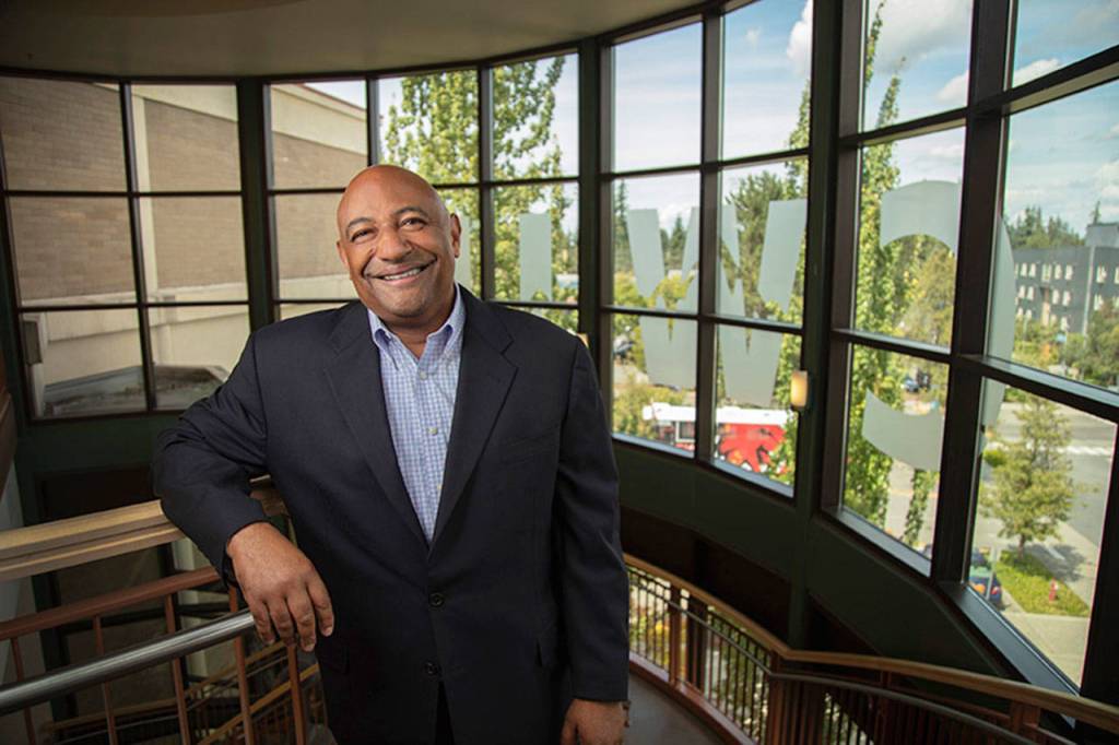 Anderson Parks, a professor at CWU-Lynnwood, is the Kuolt Distinguished Professor of Business. (Central Washington University)