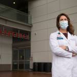 Dr. Ryan Keay, emergency department medical director at Providence Regional Medical Center Everett, was at ground zero during an unprecedented battle to save lives. (Andy Bronson / The Herald)