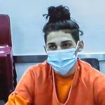 Dominic Wilson, one of the two teen suspects charged as adults in the murder of Andre Hofland, appears over video at his arraignment at the Snohomish County Courthouse on Tuesday, Jan. 12, 2020 in Everett, Wa. (Olivia Vanni / The Herald)