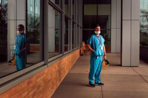 Dr. Darryl Keffer, a respiratory therapist. (Kevin Clark/The Herald)