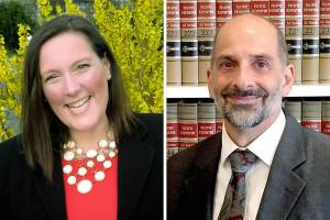 Jill Johnson (left) and Greg Banks