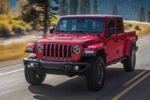 For 2021 the Jeep Gladiator pickup now has an optional 3.0-liter turbo diesel V6 engine. (Manufacturer photo)