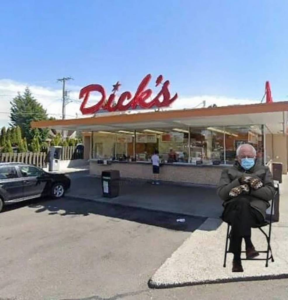 Bernie at Dicks. (Submitted photo)