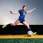 Jersey Heiss was The Heralds Girls Soccer Player of the Year in 2019. (Andy Bronson / The Herald)
