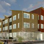 A rendering of new apartments at Twin Peaks Landing in Marysville. (Dykeman Architects)