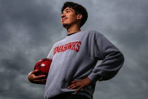 Marysville Pilchuck soccer player Edgar Martinez  (Kevin Clark / The Herald)