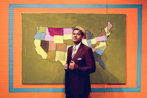 Marshall Law Band's "Reel News" music video pays homage to "Anchorman." (James Gerde)