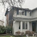 Three people and a dog escaped without injuries a house fire Sunday afternoon, but a pet turtle died. (Marysville Fire District)