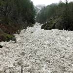 The snow measured 15 feet deep in some spots on Highway 20. (Washington State Department of Transportation)