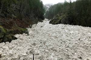 The snow measured 15 feet deep in some spots on Highway 20. (Washington State Department of Transportation)