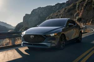 The 2021 Mazda3 2.5 Turbo produces up to 250 horsepower and 320 pound-feet of torque. (Manufacturer photo)
