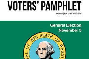 Washington State voters' pamphlet for the 2020 general election. (Washington State Secretary of State)