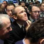 David Calhoun (center) in 2011. (AP Photo/Richard Drew, File)