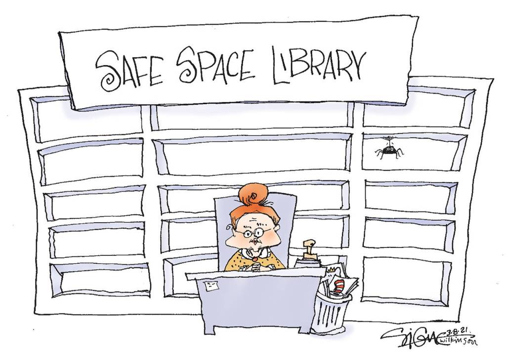Signe cartoon
Safe Space Library