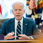President Joe Biden speaks before signing the American Rescue Plan, a coronavirus relief package, in the Oval Office of the White House, Thursday, March 11, 2021, in Washington. (AP Photo/Andrew Harnik)