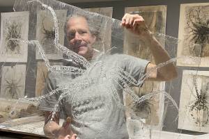 A printmaker and painter, Curt Labitzke also is chairman of the Printmaking Program at the University of Washington. (Kay Martinez-Labitzke)