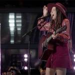 NBC
Savanna Woods of Stanwood performs on The Voice on Monday.
