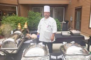 Chef Konrad Winder is committed to creating cuisine that is both nutritious and delicious for residents at Quail Park of Lynnwood.