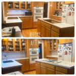 Thanks to Granite Transformations, it only took five hours to create an entirely new space!