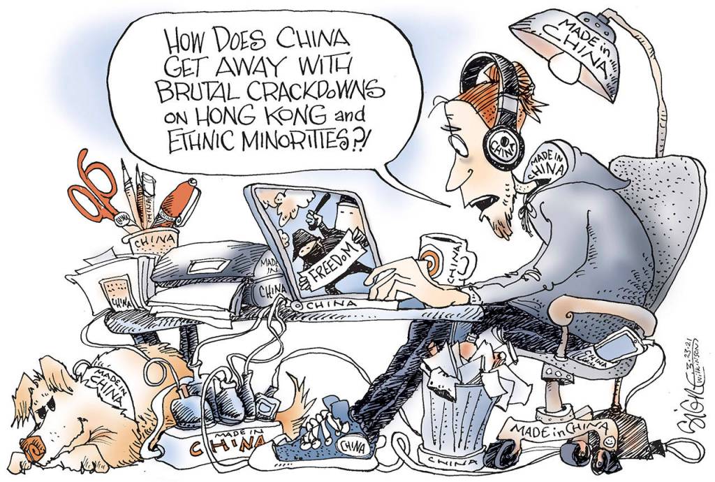 Signe cartoon
China