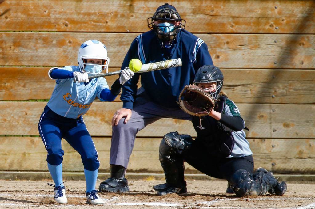 Jackson defeated Everett, 14-0, Thursday afternoon at Henry M. Jackson High School in Mill Creek. (Kevin Clark / The Herald)