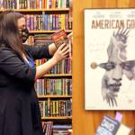 Emily Newman bought Main Street Books in Monroe in 2012. (Kevin Clark / The Herald)