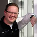 Christopher Sembroski of Everett landed a seat on this falls SpaceX Inspiration4 mission. (Kevin Clark / The Herald)