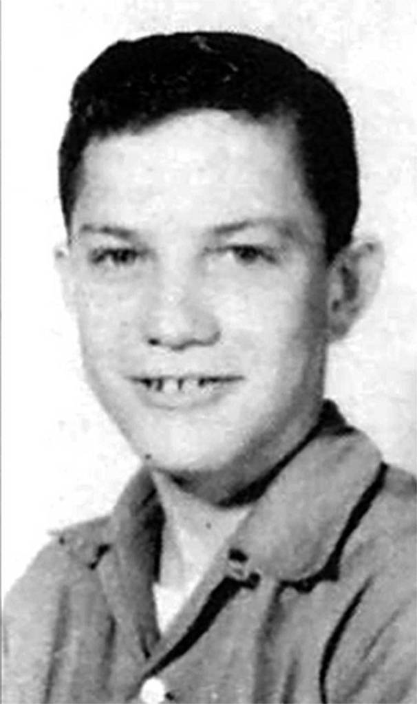 Ivan Maik in seventh grade in the Granite Falls High School yearbook.