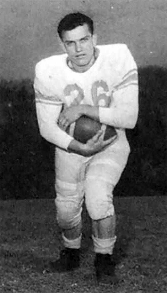 Ivan Maik, a lifelong Snohomish County resident, as a sophomore running back in 1958, in the Granite Falls High School yearbook.
