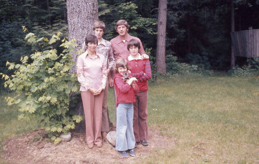 Jim Adams and family. (Contributed photo)