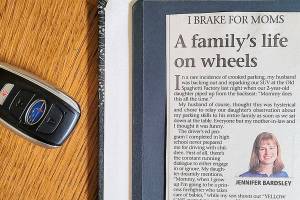 It’s been nine years since “I Brake for Moms” debuted and much has changed. (Photo by Jennifer Bardsley)