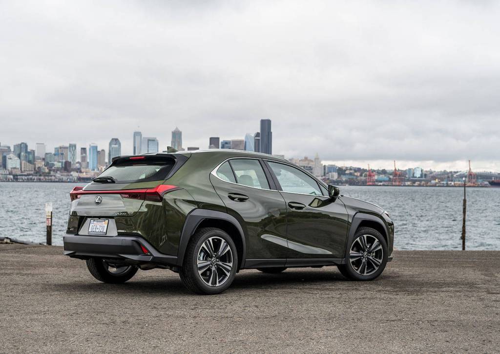 The 2021 Lexus UX 200 luxury compact SUV has seating for five. (Manufacturer photo)