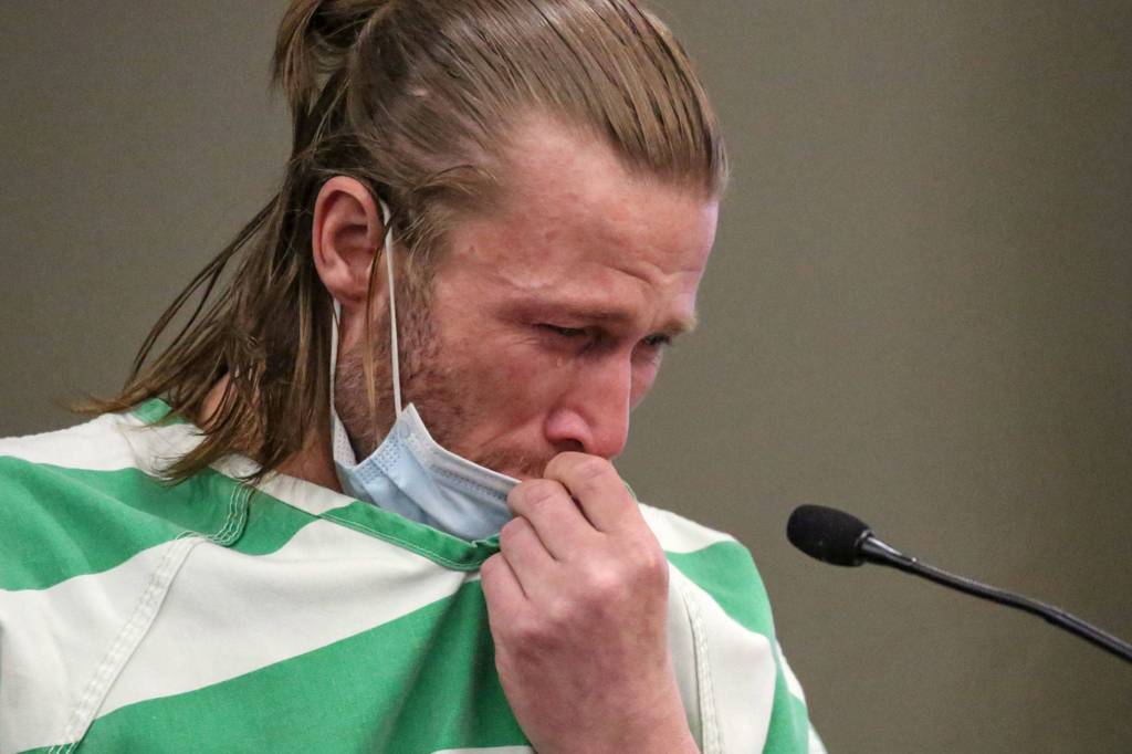 Elmer Nash is sentenced to 10 years Thursday in Snohomish County Superior Court for the 1987 arson at Everett Community College that killed firefighter Gary Parks. (Kevin Clark / The Herald)